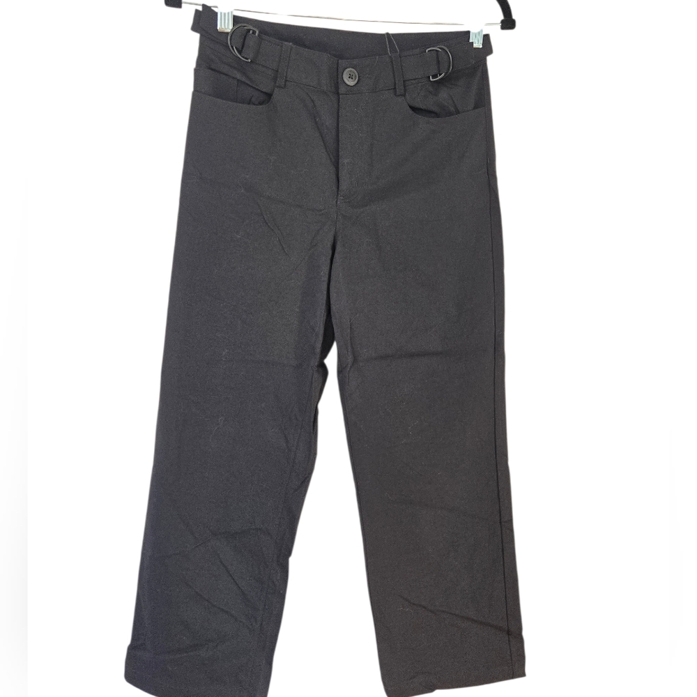 NWT Pelliot black Straight leg pants 100% Natural fibers Small